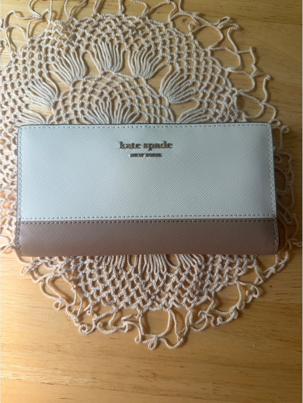 Kate Spade New York Bi-Color Leather Wallet